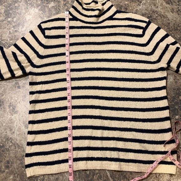 J. Crew Rollneck Striped Knit Pullover Sweater Women’s Medium - Picture 10 of 10